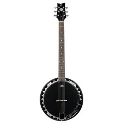 Ortega OBJE356-SBK-L Left Hand Banjo