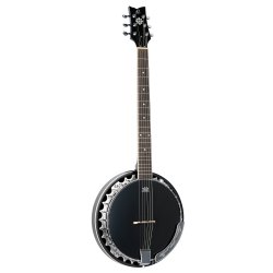 Ortega OBJE356-SBK-L Left Hand Banjo