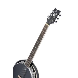 Ortega OBJE356-SBK-L Left Hand Banjo