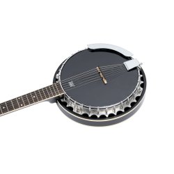 Ortega OBJE356-SBK-L Left Hand Banjo