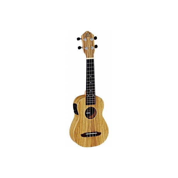 Ortega RFU10ZE Sopran ukulele med mik, med pose