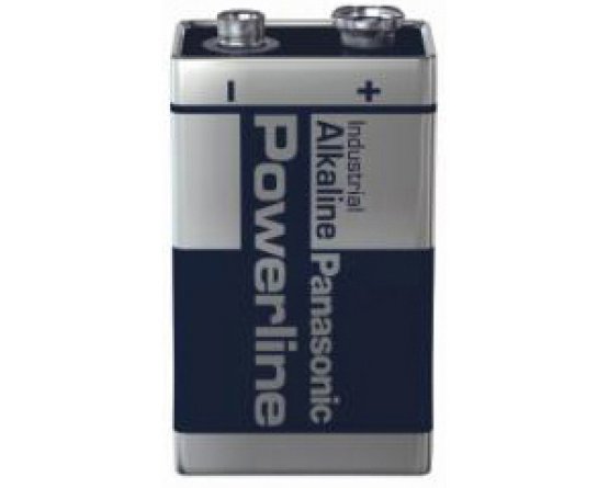 4: Panasonic 9Volt/LR61 PowerLine batteri
