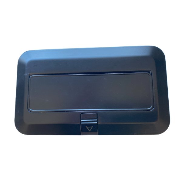 Procab CB4XFF/B Sort metalbox til indbygning