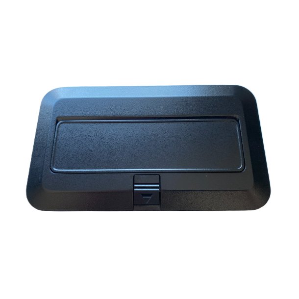 Procab CB4XMM/B Sort metalbox til indbygning