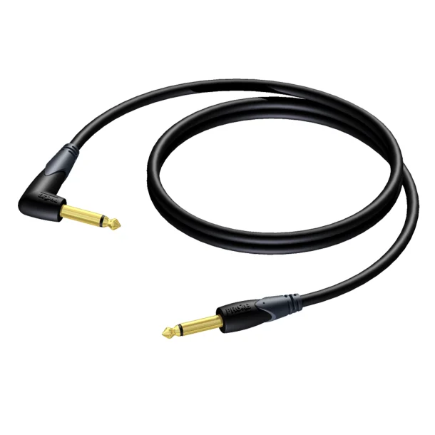 ProCab kabel mono Jack > Vinkel Jack 1,5 meter (CLA650-1,5)