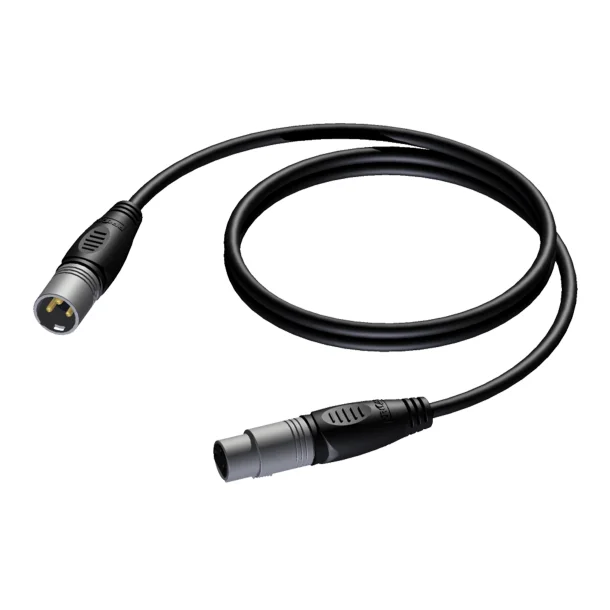 ProCab DMX-AES digital audio kabel 3 pol XLR 5 meter (REF953-5)