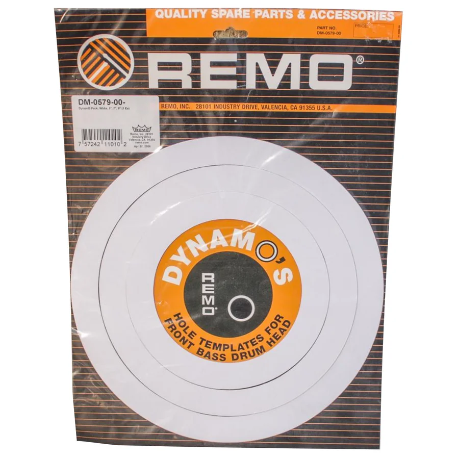 Remo DynamO Pack Hvid 5", 7", 9"