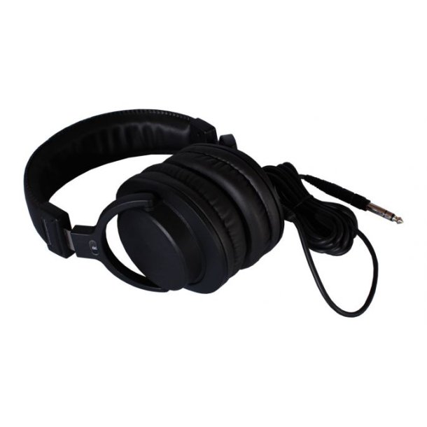 Yamaha P-145 B med L-100 stand, Pulse KB-2 bnk, Record HP-72 hovedtelefon