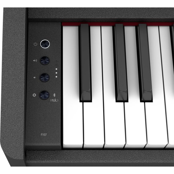 Roland F107 Digital Piano (sort)