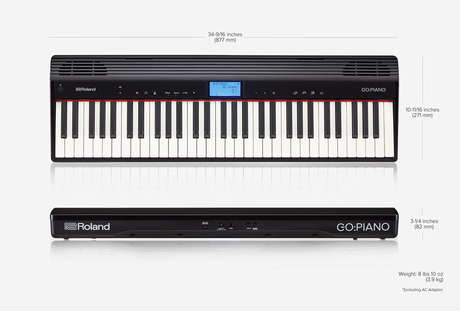 Roland GO:PIANO61 GO-61P - Digital piano - Allround Musik