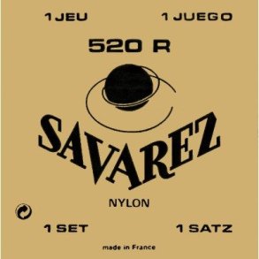 Savarez 520R spansk guitar-strenge, rd