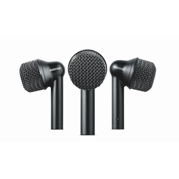Shure Nexadyne NXN6 Tom Mic, XLR, Black, 3 Pack