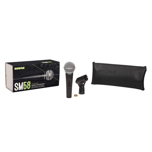 Shure SM58SE Vocal Microphone with on/off switch