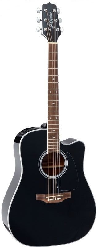 Takamine EF34CE Dreadnough Black