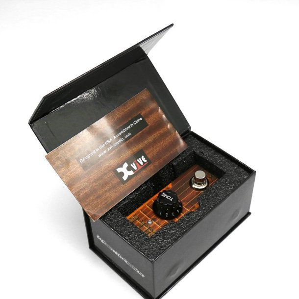 (BRUGT) Xvive MIKE - Spectral Reassignment Pedal - Acoustic, Electric &amp; Bass Guitar EQ Pedal