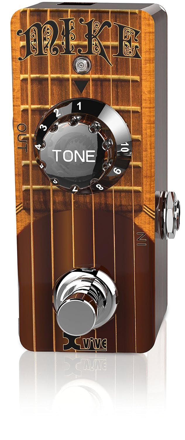 (BRUGT) Xvive MIKE - Spectral Reassignment Pedal - Acoustic, Electric &amp; Bass Guitar EQ Pedal