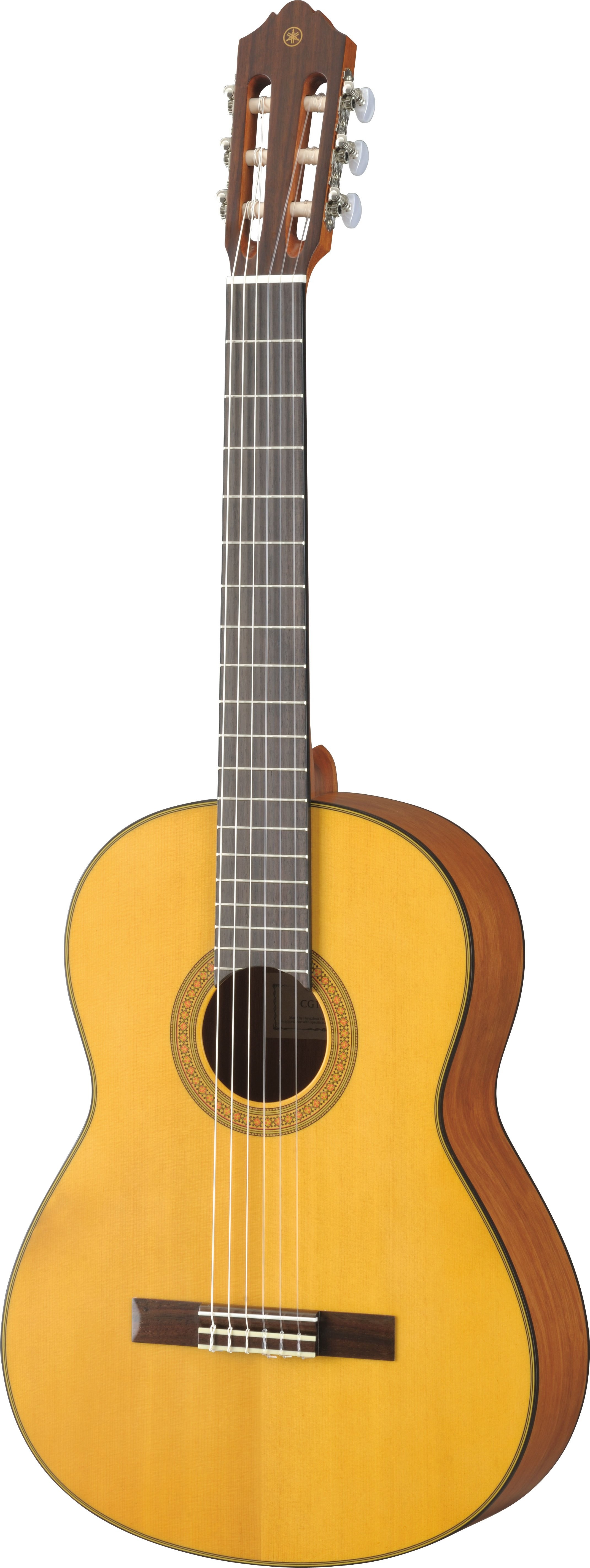 Se Yamaha CG122MS Klassisk Spansk Guitar hos Allround Musik