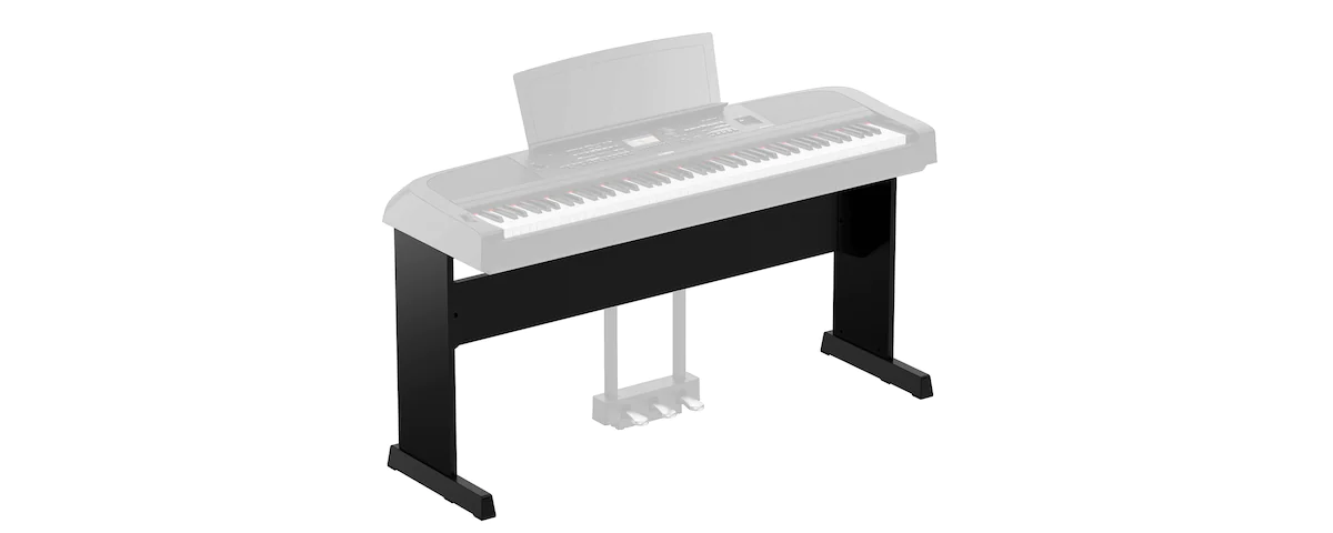 Se Yamaha L300B Klaverstativ til DGX670B hos Allround Musik