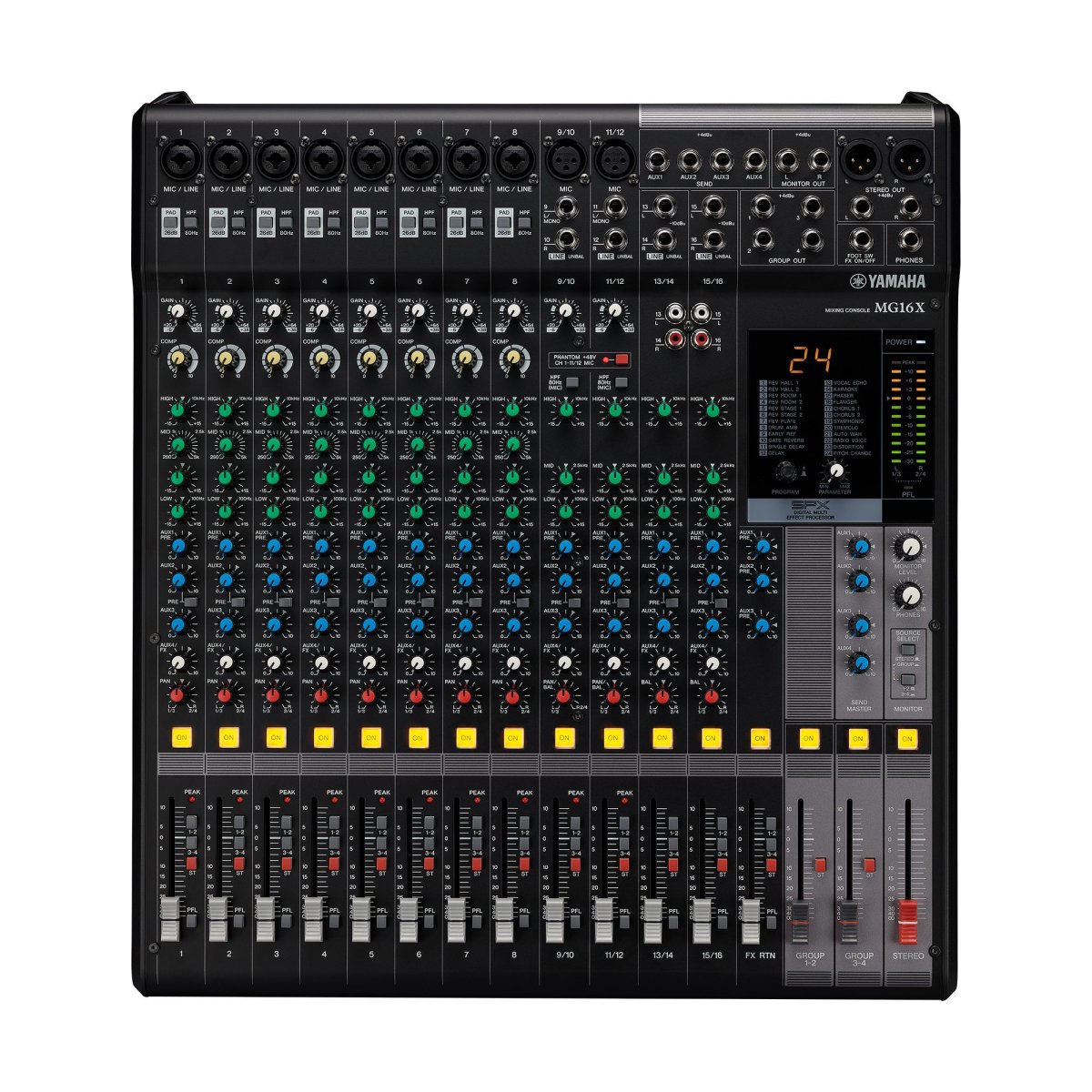 Yamaha MG16 16-Channel Mixer | Rubber Monkey | NZ
