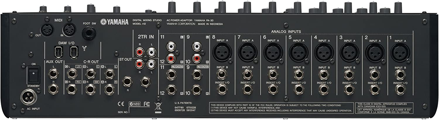 Yamaha N8 Eight-Channel Digital Mixing Studio - Mixer - Allround Musik