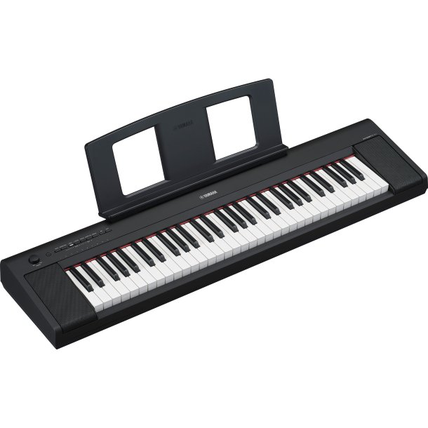 Yamaha NP-15 Piaggero 61 tangenters Piano, Sort