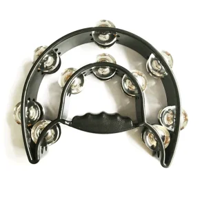 Alice ATB002A Sort Tamburin med 20 bj�lder