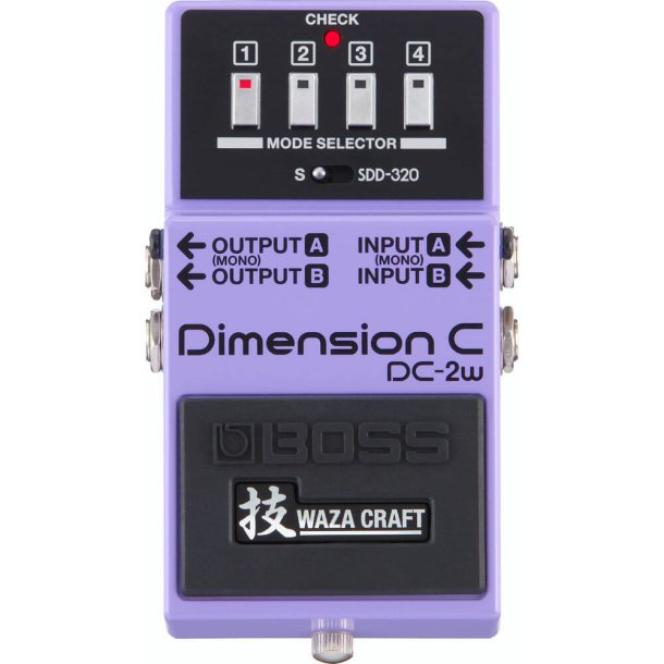 Boss DC-2W Waza Craft Dimension Chorus w. SDD-230 Mode, Made In Japan