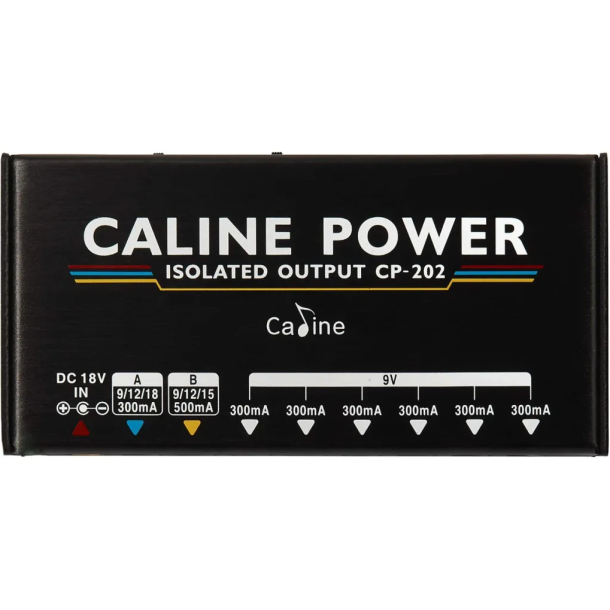 Caline CP-202 multi-str�mforsyning, 9-18V 500mA