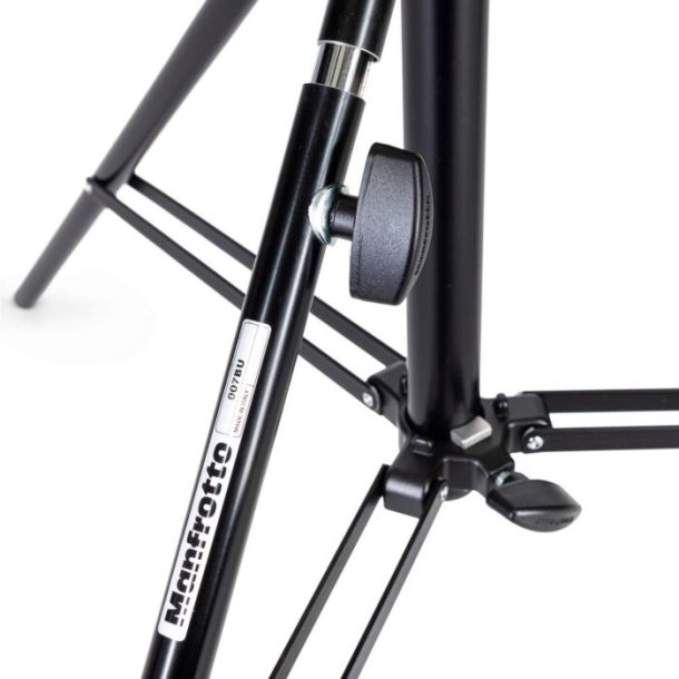 (USED) Manfrotto 007BU Alu Senior Tripod Black