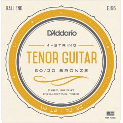 D'Addario EJ66, Strenges�t Tenor Guitar 010-032