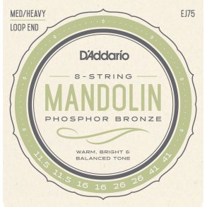 D'Addario EJ75, 0115- 041 Med/Heavy