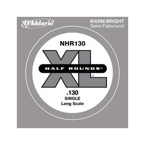 L�se strenge - D'Addario Single Bass String - Warm/Bright Semi-Flatwound