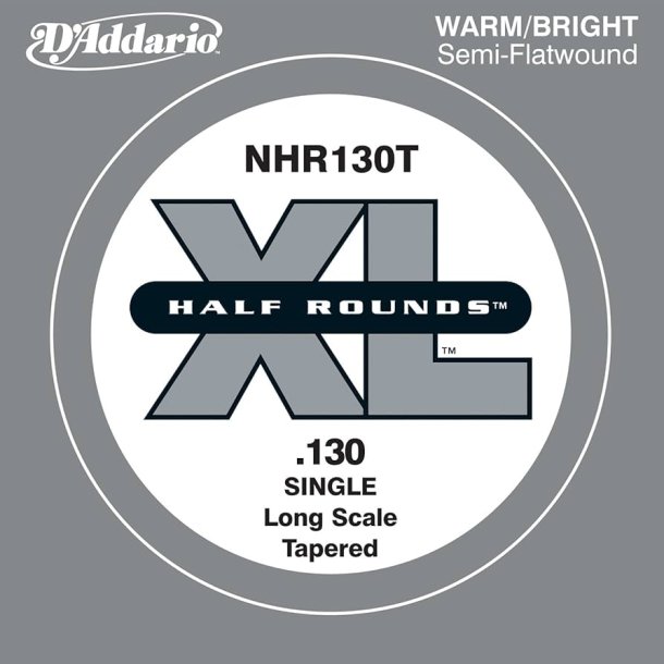 L�se strenge - D'Addario Single Bass String - Warm/Bright Semi-Flatwound