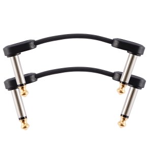 D'Addario PW-FPRR-202 Patchkabel Flat 5cm. Right/Right (2 st)