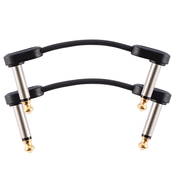 D'Addario PW-FPRR-202 Patchkabel Flat 5cm. Right/Right (2 st)