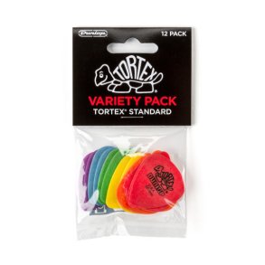 Dunlop PVP418 TORTEX� Standard pick variety pack - 12 PACK