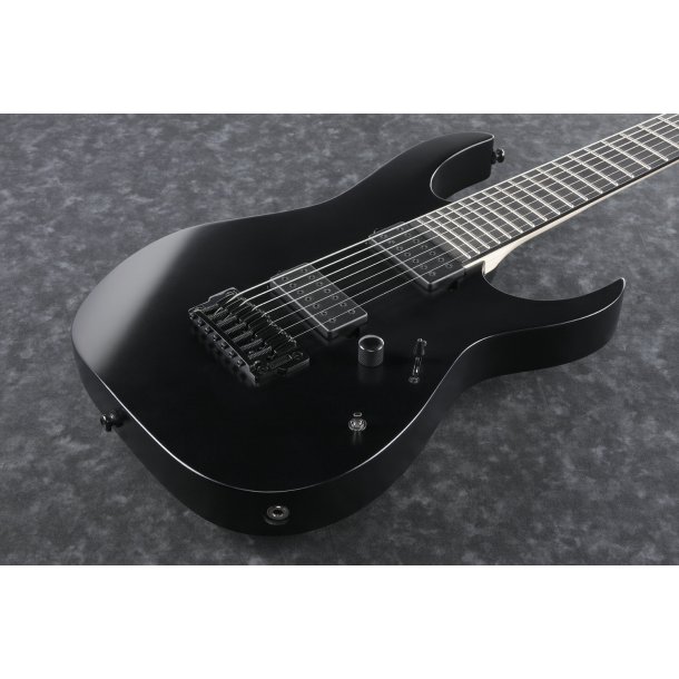 Ibanez RGIXL7-BKF Iron Label 7 str. 27" neck