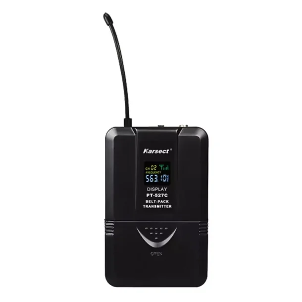 Karsect JRU-521LD/PT-527C/HT-11A Wireless 2 x headset microphone set