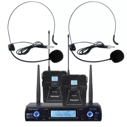 Karsect JRU-562/PT-51C/HT-11A tr�dl�st 2 x headset-mikrofon-s�t