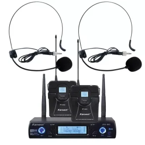 Karsect JRU-562/PT-51C/HT-11A tr�dl�st 2 x headset-mikrofon-s�t