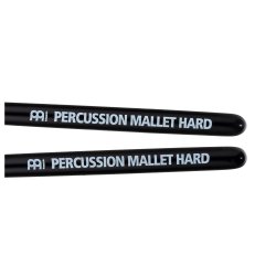 Meinl Percussion MPMH Percussionk�lle, h�rd, oval gummihoved, sort