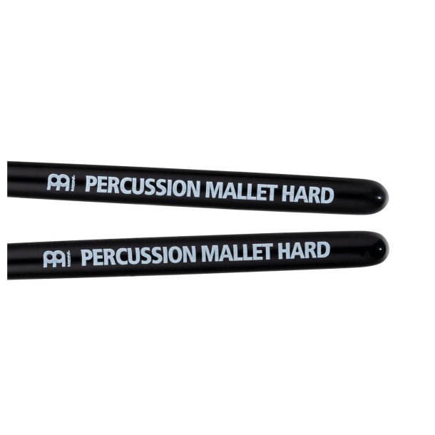 Meinl Percussion MPMH Percussionk�lle, h�rd, oval gummihoved, sort