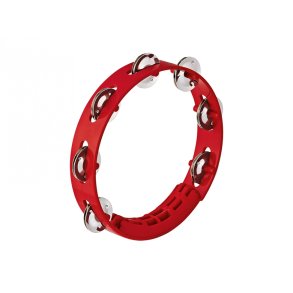 NINO49R Compact ABS Tamburin 8'', Red