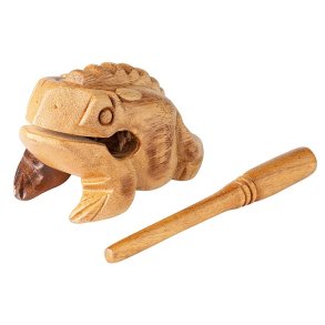 NINO Percussion NINO514NT Woodfrog Medium, Natural