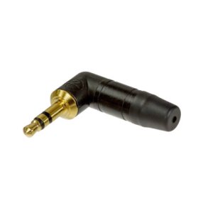 Neutrik NTP3RCB Stereo right-angle mini-jack with gold-plated contacts