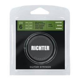 RICHTER Electric Guitar Strings 9-11-16-24-32-42