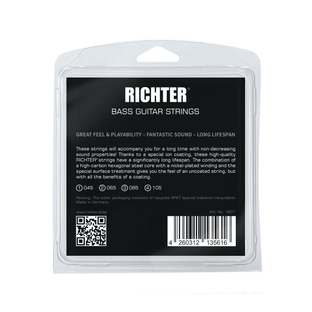 RICHTER Bas Strenge Set 45-65-85-105