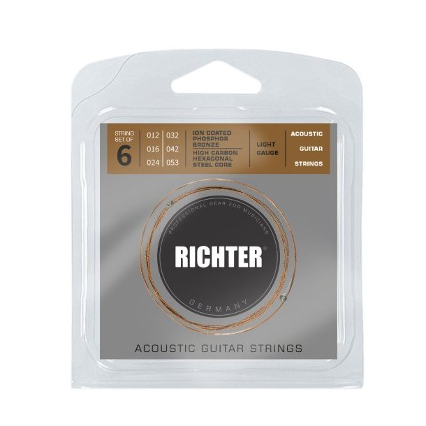 RICHTER Acoustic Guitar Strings Set 12-16-24-32-42-53