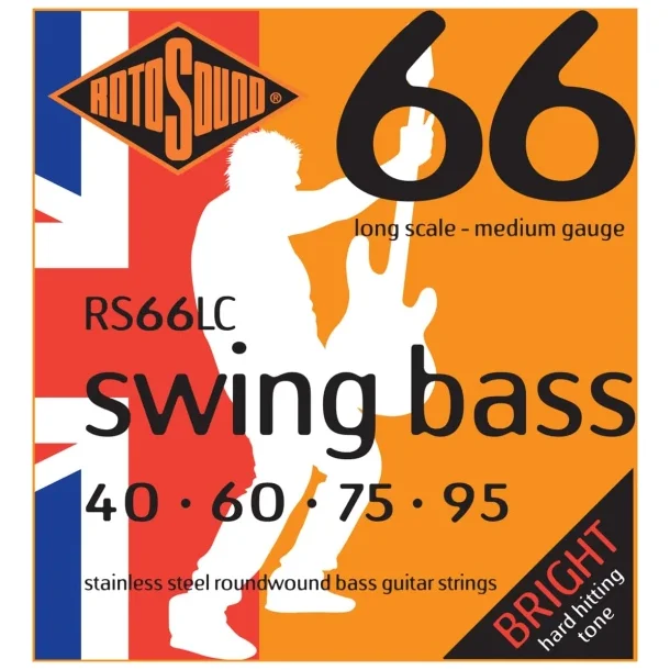 Rotosound RS66LC Stainless Steel 40-95