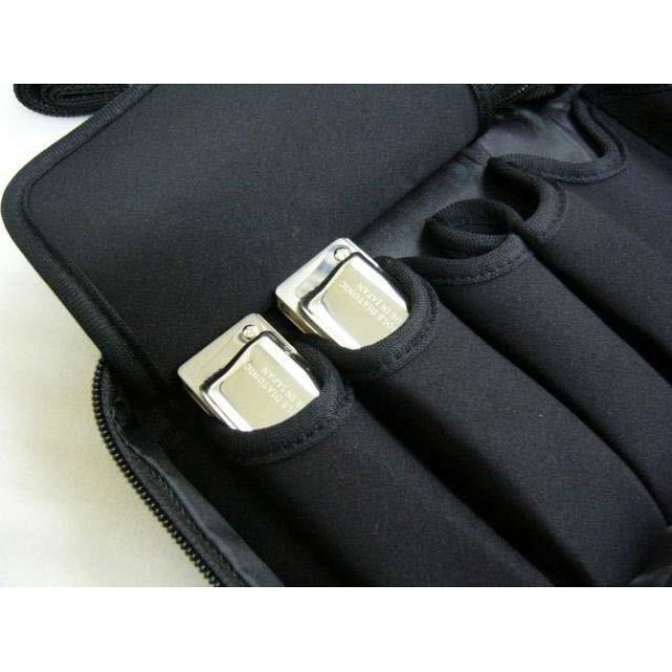 Suzuki Bltetaske for 8 stk. 10 huls diatoniske mundharmonikaer